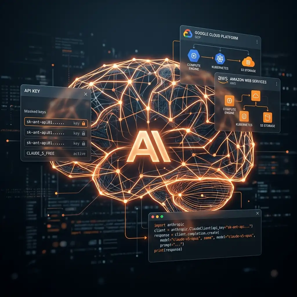 Claude Opus 5 free access guide — API credits, cloud grants, GitHub Copilot, Cursor BYOK