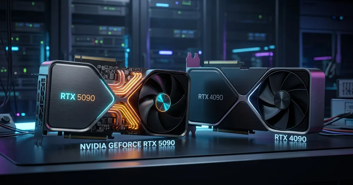 RTX 5090 vs RTX 4090 for AI & Local LLMs: 32GB Shootout (2026)