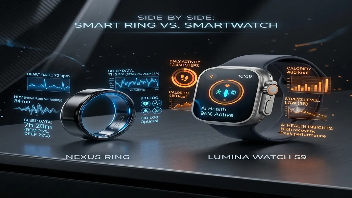 Smart Rings vs. Smartwatches in 2026: AI Health Tracking
