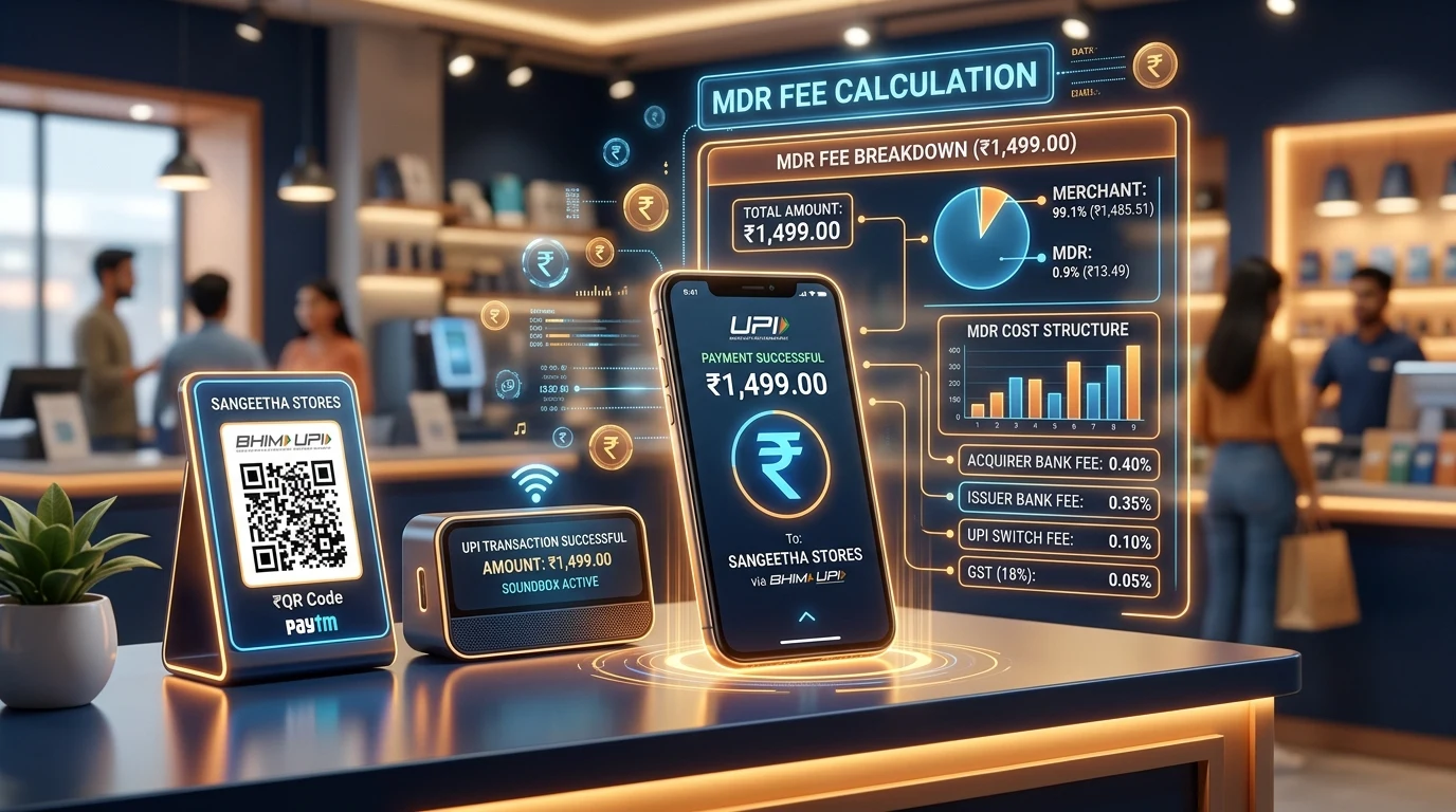UPI MDR Calculator and Merchant Payment Fee Breakdown 2026